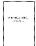 Ôn tập trắc nghiệm Sinh lớp 10 có đáp án