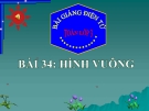 Bài giảng Hình vuông - Toán 3 - GV.Ng.P.Hùng