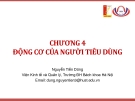 Bài giảng Hành vi người tiêu dùng (Nguyễn Tiến Dũng) - Chương 4 Động cơ của người tiêu dùng