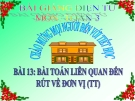 Bài giảng Bài toán liên quan đến rút về đơn vị (tt) - Toán 3 - GV.Ng.P.Hùng