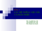 Bài giảng Quản trị dịch vụ: Bài 7 - ThS. Nguyễn Kim Anh