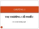 Bài giảng Thị trường chứng khoán: Chương 2 -  GV.TS.Tr.T Mộng Tuyết