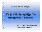 Tiểu luận: Cuộc đời, Sự nghiệp, Tư tưởng Roy Thomson