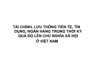 Bài giảng Tài chính, lưu thông tiền tệ, tín dụng, ngân hàng trong thời kỳ quá độ lên chủ nghĩa xã hội ở Việt Nam