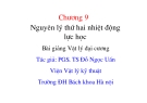 Bài giảng Vật lý đại cương (PGS Đỗ Ngọc Uẩn) - Chương 9 Nguyên lý thứ hai nhiệt động lực học