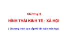 Bài giảng Hình thái kinh tế - xã hội