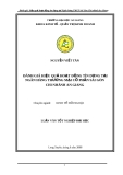 Luận văn: Đánh giá hiệu quả hoạt động tín dụng tại ngân hàng thương mại cổ phần Sài Gòn chi nhánh An Giang