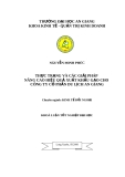 Luận văn: Thực trạng và các giải pháp nâng cao hiệu quả xuất khẩu gạo cho công ty cổ phần du lịch An Giang