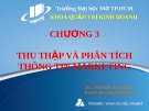 Bài giảng Quản trị Marketing: Chương 3 - Ths. Đỗ Khắc Xuân Diễm