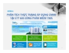 Tiểu luận: Phân tích thực trạng áp dụng CMMI tại Công ty gia công phần mềm TMA