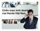 Tiểu luận: Chiến lược kinh doanh của Honda Việt Nam