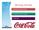 Tiểu luận: Chiến lược kinh doanh của Coca-Cola