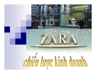 Tiểu luận: Chiến lược kinh doanh của Zara