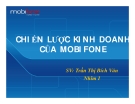 Tiểu luận: Chiến lược kinh doanh của Mobifone