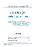 Bài tập lớn: Mạng máy tính Wireshark