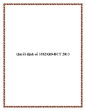 Quyết định số 3582/QĐ-BCT 2013