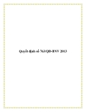 Quyết định số 763/QĐ-BNV 2013