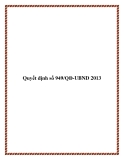 Quyết định số 949/QĐ-UBND 2013