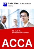 ACCA F2 Study text Management Accounting