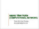 Bài giảng Mạng tính toán - Phạm Đình Duy Phương