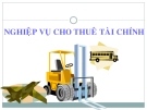 Bài giảng Nghiệp vụ ngân hàng thương mại: Chương 7 - GV.Lê Thị Khánh Phương