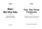 Đạo ba kho báu Tập 1 - Osho