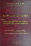 Khóa luận tốt nghiệp: Hội nhập kinh tế quốc tế thời cơ và thách thức đối với sự phát triển của ngành bảo hiểm Việt Nam