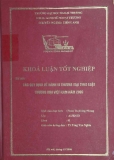 Khóa luận tốt nghiệp: Các quy định về hành vi thương mại theo luật Thương mại Việt Nam năm 2005