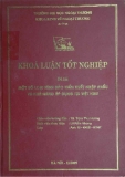 Khóa luận tốt nghiệp: Một số loại hình bảo hiểm xuất nhập khẩu và khả năng áp dụng tại Việt Nam