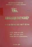 Khóa luận tốt nghiệp: Cơ sở hạ tầng phát triển thương mại điện tử ở Việt Nam