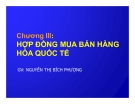 Bài giảng Nghiệp vụ ngoại thương: Chương 3 - GV. Nguyễn Thị Bích Phượng