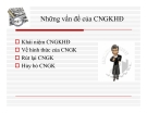 Bài giảng Những vấn đề của chứng nhận giấy phép hoạt động