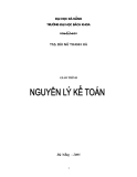 Giáo trình môn Nguyên lý kế toán - Ths.Bùi Nữ Thanh Hà