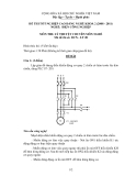 Đề tốt nghiệp CĐ nghề khoá 2 Điện công nghiệp (2008-2011) - Mã: ĐCN - LT 20 - Phần lý thuyết (kèm Đ.án)