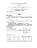 Đề tốt nghiệp CĐ nghề khóa 2 Điện công nghiệp (2008-2011) - Mã: ĐCN - LT 49 - Phần lý thuyết (kèm Đ.án)