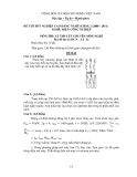 Đề tốt nghiệp CĐ nghề khóa 2 Điện công nghiệp (2008-2011) - Mã: ĐCN - LT 32 - Phần lý thuyết (kèm Đ.án)