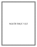 Người thực vật