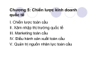 Bài giảng Quản trị kinh doanh quốc tế: Chương 5 - GV. Nguyễn Hùng Phong