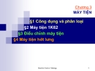 Bài giảng Máy công cụ: Chương 3 - ĐHBK TP.HCM