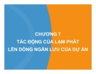 Bài giảng Lập và phân tích dự án: Chương 7 - Lê Hoàng Cẩm Phương