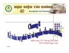 Bài giảng Kế toán tài chính: Chương 8 - Học viện Tài chính