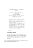 XTR Implementation on Reconﬁgurable Hardware