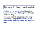 Bài giảng Cơ lưu chất: Chương 3 - TS. Lê Thị Hồng Hiếu