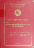 Khóa luận tốt nghiệp: Các phương thức xuất khẩu chủ yếu tại Việt Nam, thực trạng và giải pháp