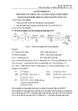 Bài thí nghiệm số 1 - Phối hợp tác động của các bảo vệ quá dòng điện trong mạng điện hình tia một nguồn cung cấp