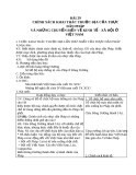 Giáo án Lịch sử 8 bài 29: Chính sách khai thác thuộc địa của thực dân Pháp và những chuyển biến về kinh tế, xã hội ở Việt Nam