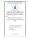 Tiểu luận: Những nguyên tắc sáng tạo được ứng dụng trong phát triển điện thoại di động