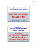 Bài giảng Quản trị kinh doanh toàn cầu: Chương 2 - TS Nguyễn Văn Sơn