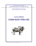 Giáo trình Chăn nuôi trâu bò: Chương mở đầu - ĐH Nông nghiệp I Hà Nội