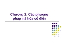 Bài giảng An toàn và bảo mật thông tin: Chương 2 - ThS. Trần Phương Nhung